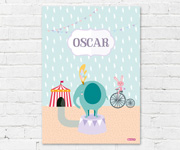 Poster Personalizzato Circo