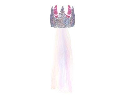 Corona Preziosa Paillettes Argento
