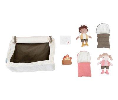 Bonecas Squishy de acampamento de Jake e Anna