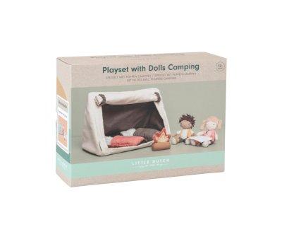 Bonecas Squishy de acampamento de Jake e Anna