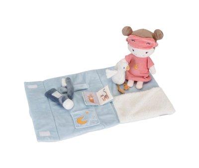 Conjunto de festa de pijama com boneca Rosa Mole