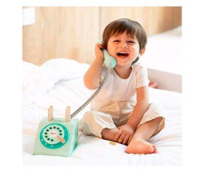 Telefono Vintage Legno