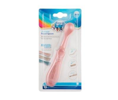 Foldable Pink Children's Spoon
