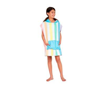 Poncho Stripes Rainbow Pastel Dock & Bay