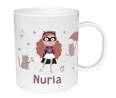 Tazza Plastica Personalizzata Fantastic Girl