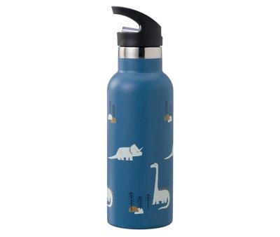 Bottiglia Termica con Tappo+Beccuccio Dinosauri 500ml