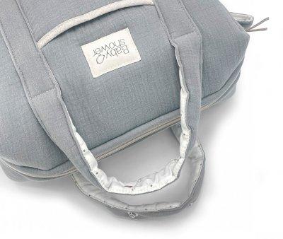 Compact Organizer Bag Camila Grey Powder