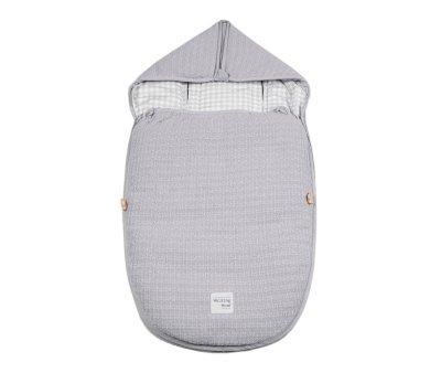 2-in-1 Baby Carrier Bag I Love Vichy Grey