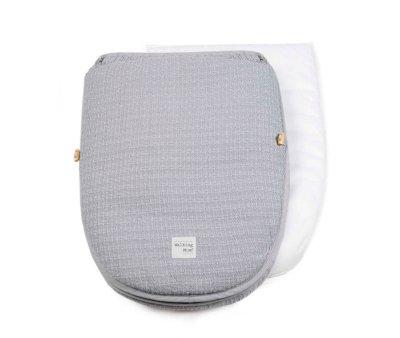 2-in-1 Baby Carrier Bag I Love Vichy Grey