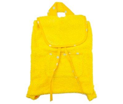 Mustard Terrycloth Backpack
