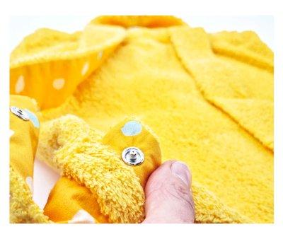 Mustard Terrycloth Backpack