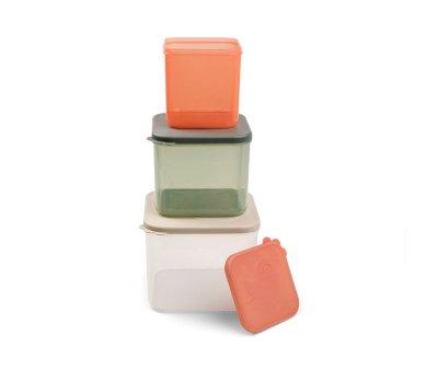 Set 3 Scatole L Porta Alimenti Elphee Colour Mix