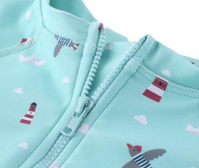 Swimsuit with Zipper Lighthouse