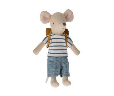Roupas e Mochila Marron para Big Brother Mouse