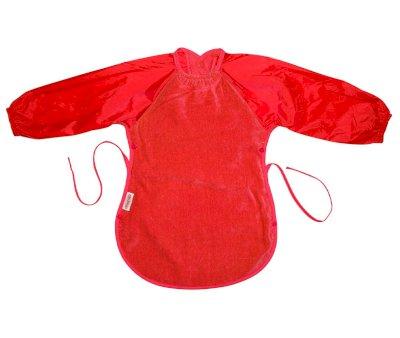 Bib Silly Billyz with XL Sleeves Red