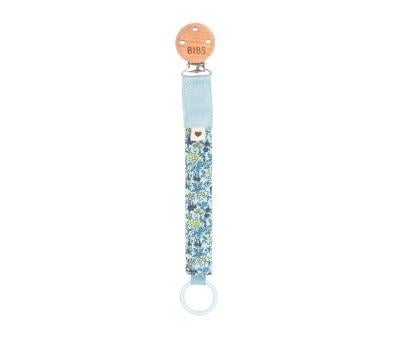 Porta-chupeta BIBS Liberty Chamomile Lawn Baby Blue