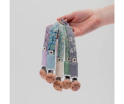 Porta-chupeta BIBS Liberty Eloise Blush
