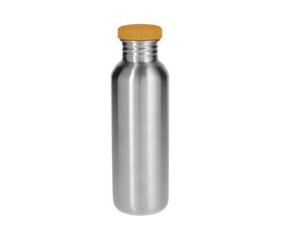 Personalised Mustard Basic Steel Bottle  750ml