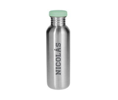 Personalised Sage Basic Steel Bottle 750ml