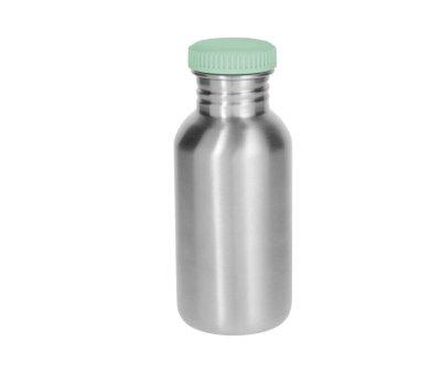 Personalised Sage Basic Steel Bottle 500ml