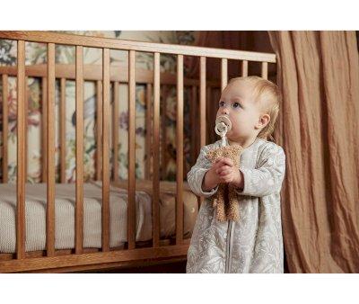Doudou Pacifier Holder Teddy Bear Biscuit