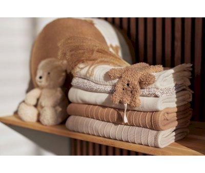Doudou Pacifier Holder Teddy Bear Biscuit