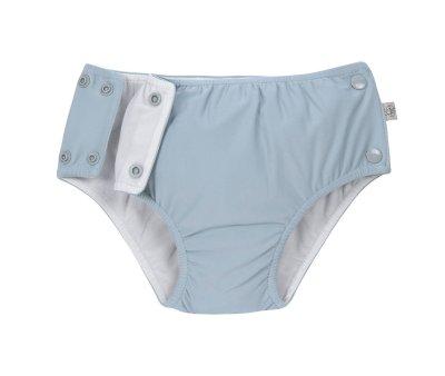 Paal Swimsuit Buttons Light Blue