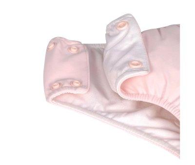 Diaper Swimsuit Buttons Light Pink