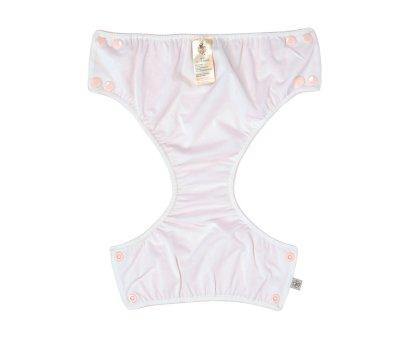 Diaper Swimsuit Buttons Light Pink