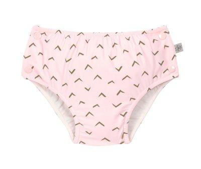 Diaper Swimsuit Buttons Jags Light Pink