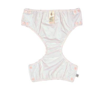 Diaper Swimsuit Buttons Jags Light Pink