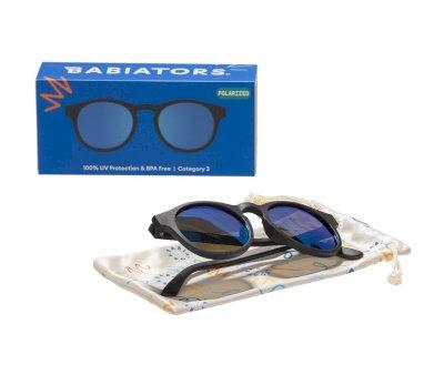 Gafas de Sol Flexibles Keyhole (+6 aos) Polarizadas Jet Black