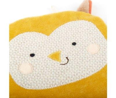 Mini Doudou-Dentarello Owl Green