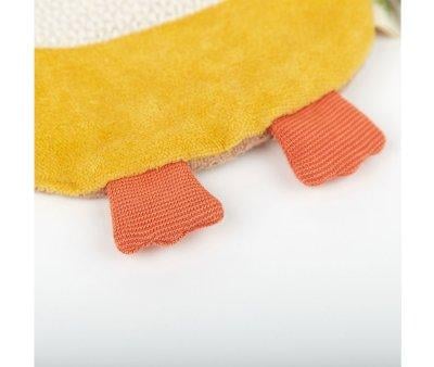 Mini Doudou-Dentarello Owl Green
