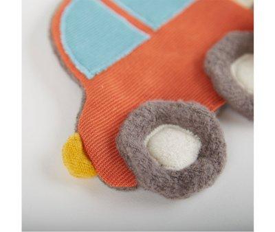 Mini Doudou-Teether Car Green