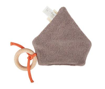 Mini Teething-Doudou Boat Green