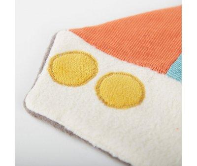 Mini Teething-Doudou Boat Green