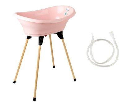 Complete Set Bathtub Thermobaby Vasco Pink
