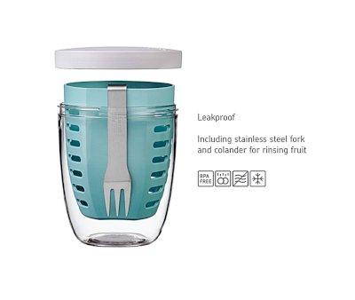 Porta Alimento Ellipse Fruit & Veggie Vivid Mauve