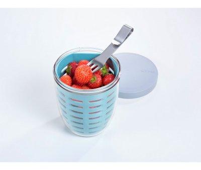 Porta Alimento Ellipse Fruit & Veggie Vivid Mauve