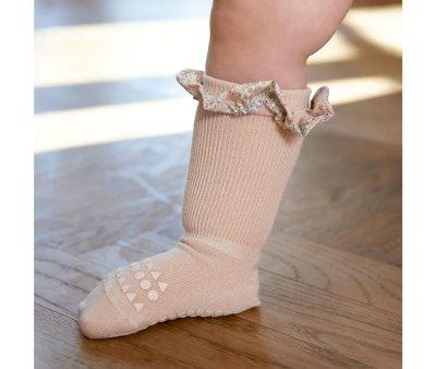 Calcetines Suela Antideslizante Bamb Liberty Soft Pink