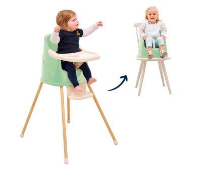 Evolving High Chair 2 in 1 Youpla Green