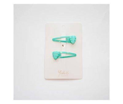 2 Leaf Hair Clips