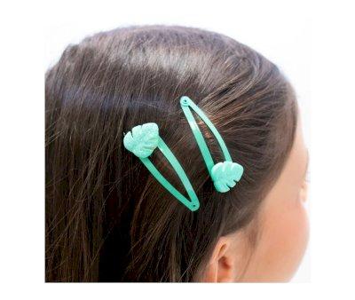 2 Leaf Hair Clips