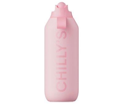 Bouteille en acier Sport Series 2 rose Blush 1 L