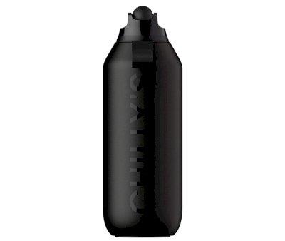 Garrafa de ao preta Sport Series 2 1 L