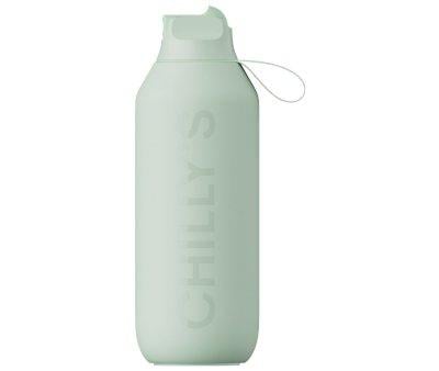 Bouteille en acier Sport Series 2 menthe, 1 L