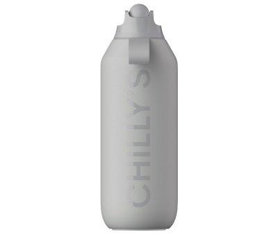 Garrafa de ao cinza granito Sport Series 2 1L