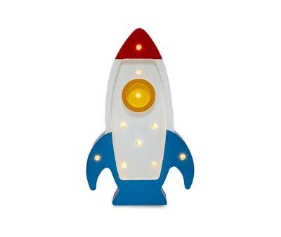Lampada Mini Space Rocket Galactic White