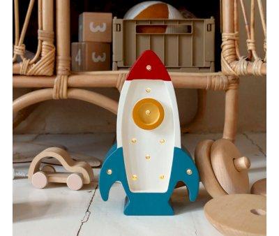 Lampada Mini Space Rocket Galactic White